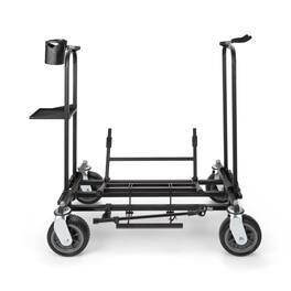 On Stage Stands - On-Stage GUV8000 Guitar Utility Vehicle (Rolling Cart, Portable Stage Setup, Guitar-Amplifier Rig, Amp Dolly, 300 lb - Black