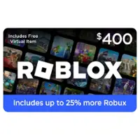 Roblox - $400 Digital Gift Card [Includes Virtual Item] [Digital] - Front_Zoom
