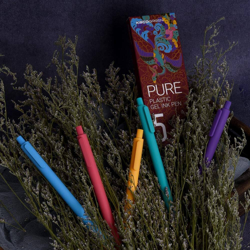 KACOGREEN  
PURE  
PLASTIC GEL INK PEN  
5