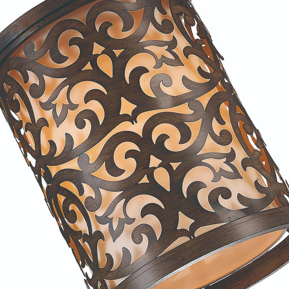 Left. CWI Lighting - Nicole 1 Light Drum Shade Mini Pendant With Brushed Chocolate Finish - Brushed Chocolate.