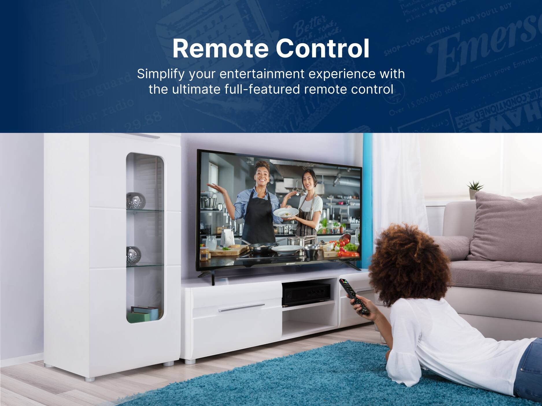 Remote Control

Simplify your entertainment experience with the ultimate full-featured remote control