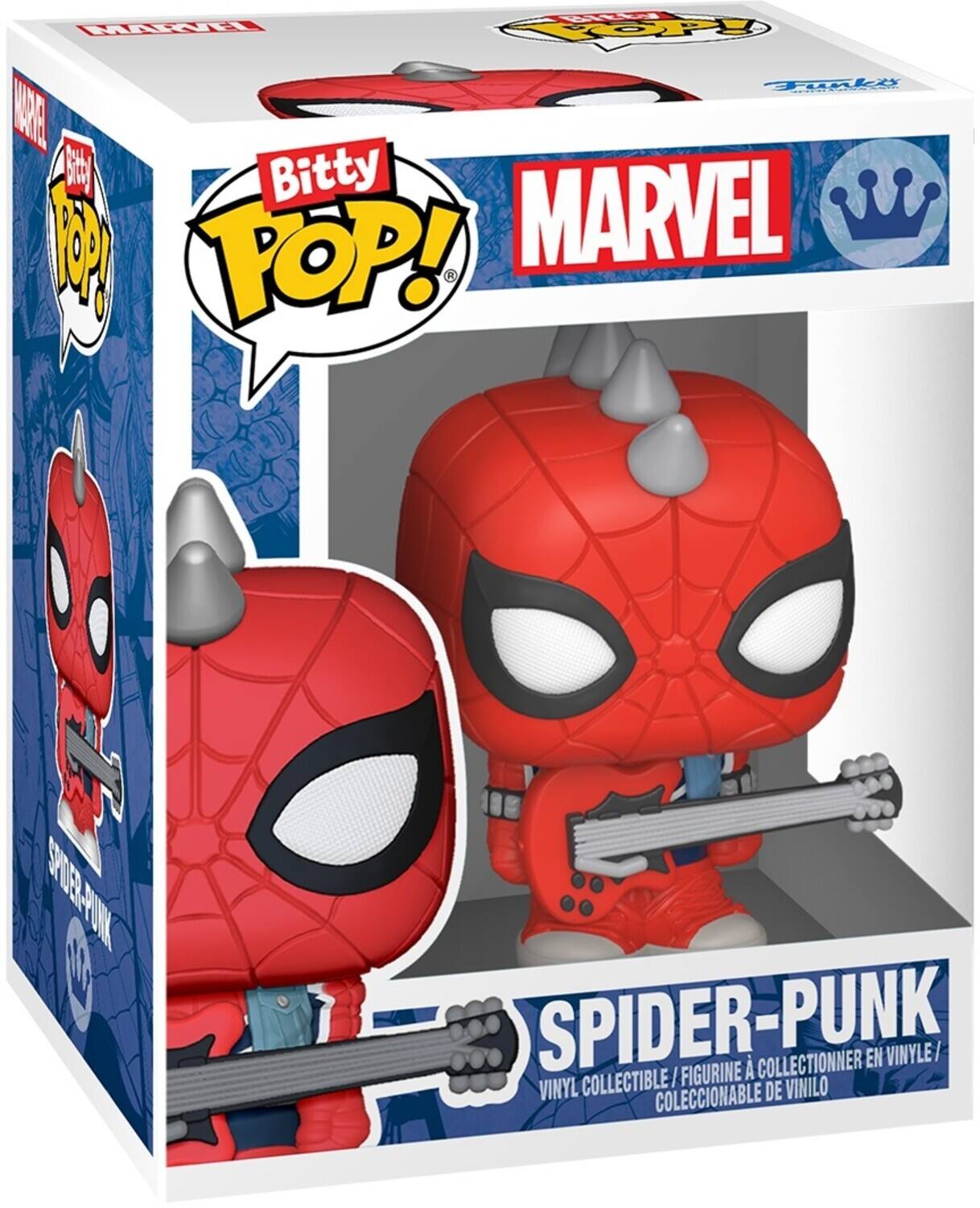 Yna MIRU KO Fuali BSU F Bitty POP! MARVEL DE-N t SPIDER-PUNK FIGURINE COLLECTIONNER EN VINYLE/ COLLECTIBLE / VINILO VINYL COLECCIONABLE DE