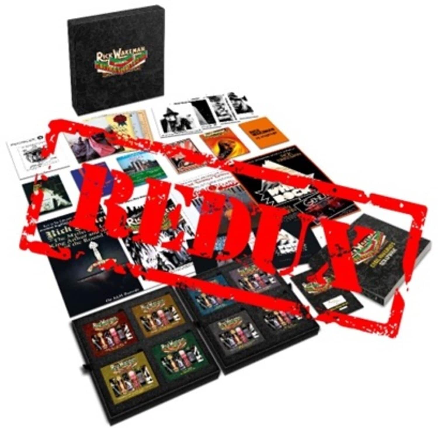 Rick Wakeman - The Prog Years Redux: 1973-1977 - 27CD + 5DVD Box Set - COMPACT DISCS