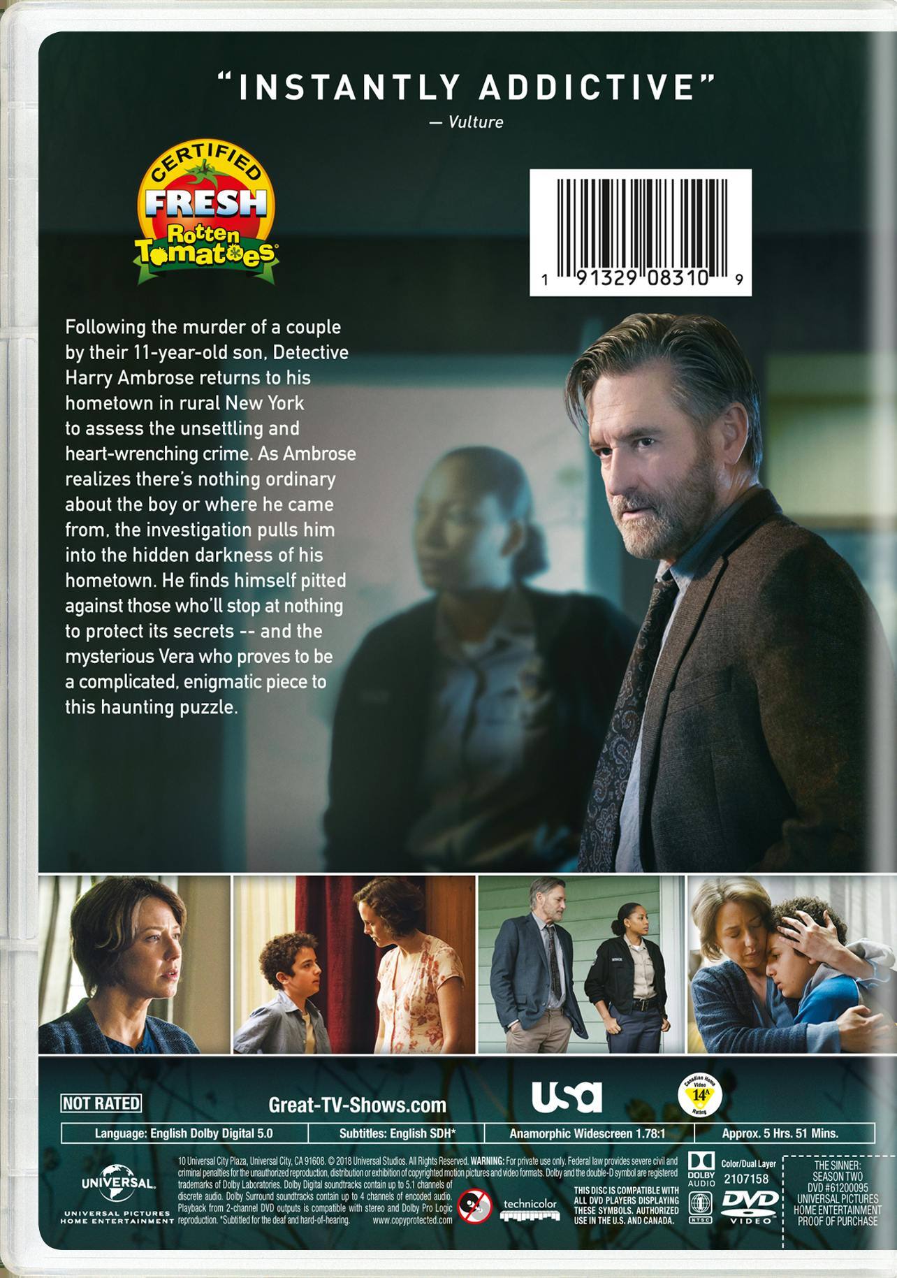 Angle. The Sinner: Season Two [DVD].