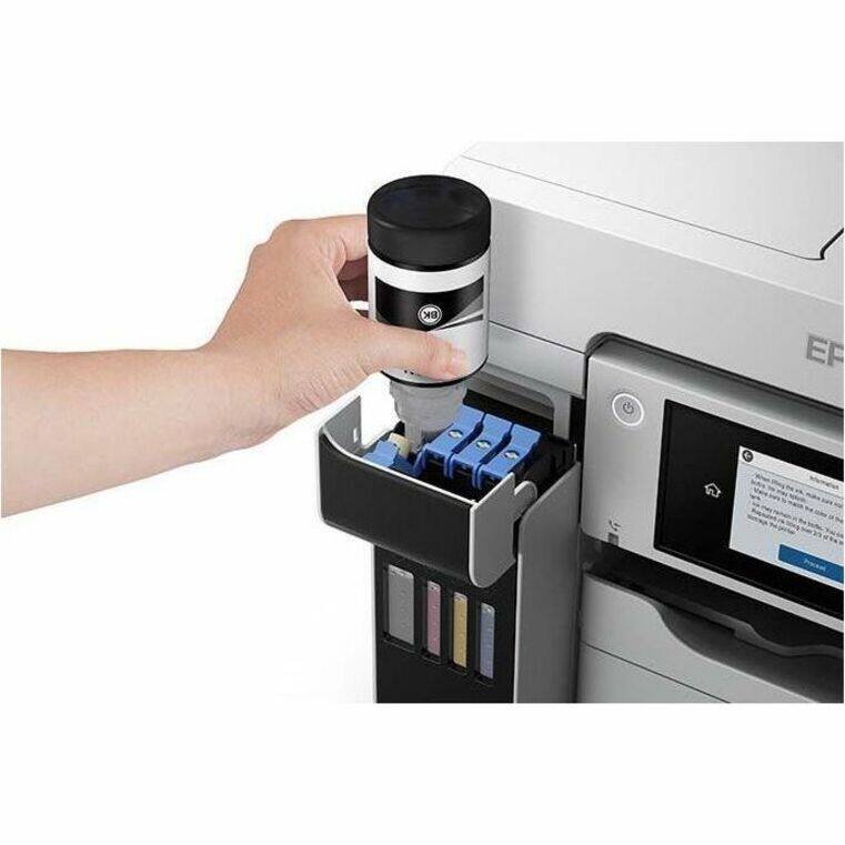 Alt View 2. Epson - Epson WorkForce ST-C5000 Wireless Inkjet Multifunction Printer - Color - Copier/Fax/Printer/Scanner - 4800 x 1200 dpi - Color.
