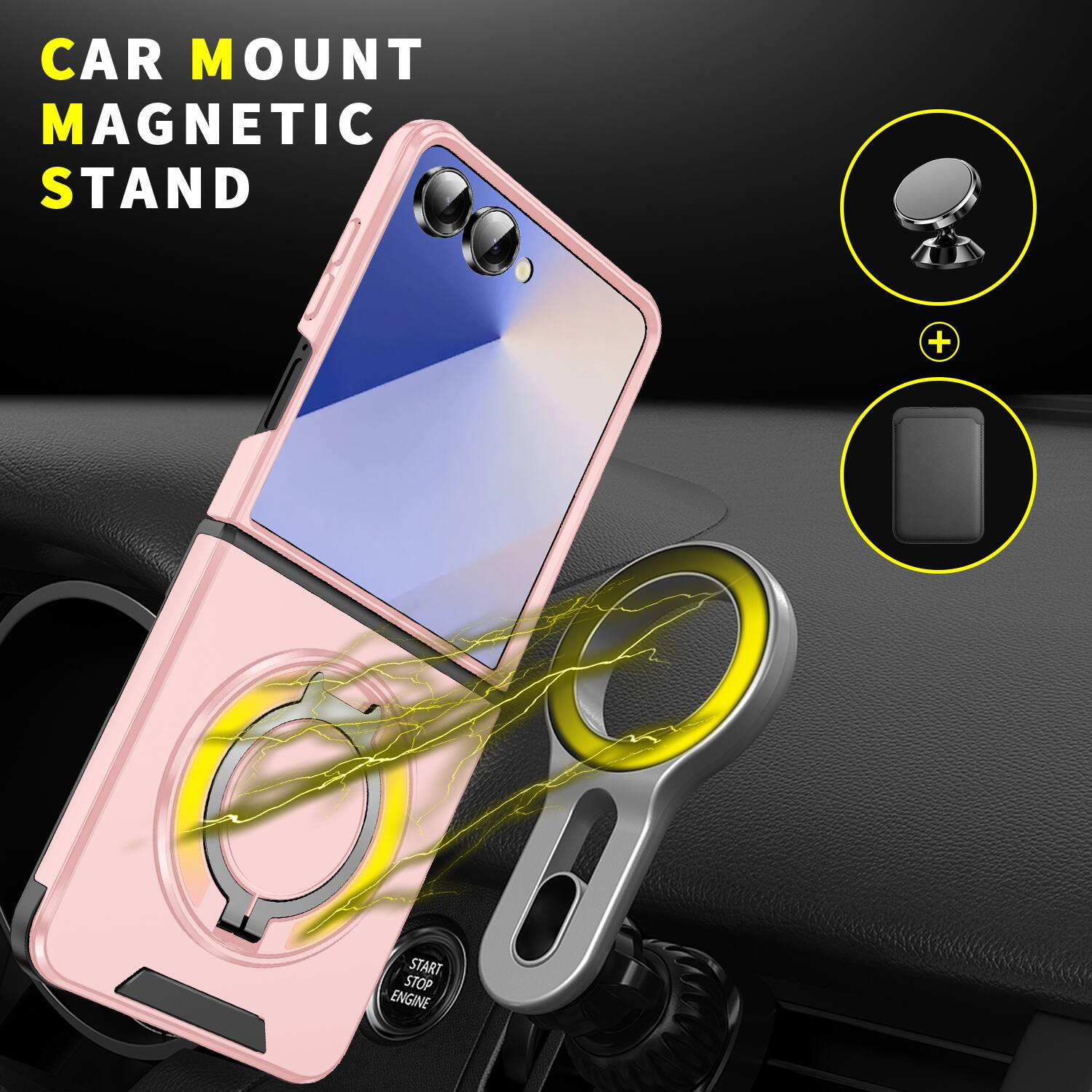CAR MOUNT MAGNETIC STAND

START STOP ENGINE