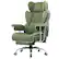 Front. GTPlayer - 400lbs Heavy Duty Gaming Chair Fabric Comfortable Ergonomic Computer Chair with Soft Armrests,Green - Green.