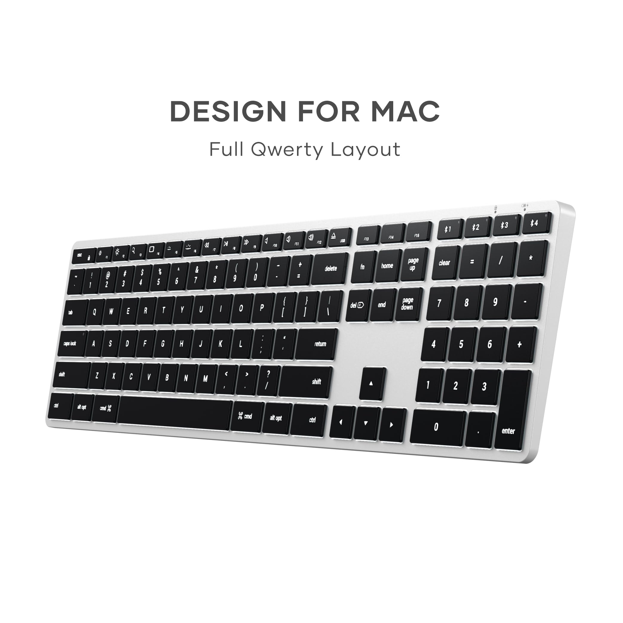 DESIGN FOR MAC  
Full Qwerty Layout