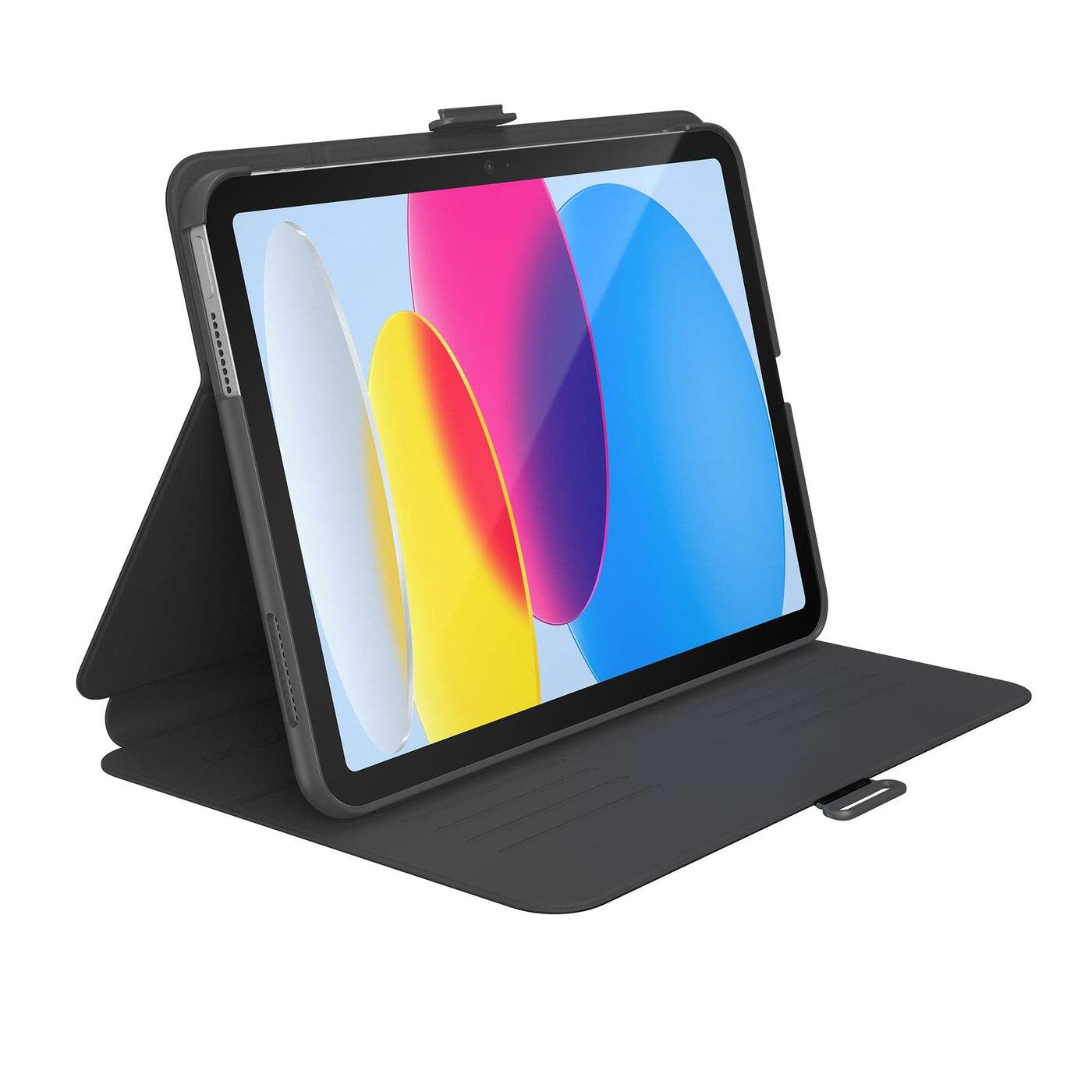 Alt View 1. Speck - StyleFolio Case for Apple iPad 10.9-11-inch (2022-2025 - 10th/11th gen A16) - Black - Black.
