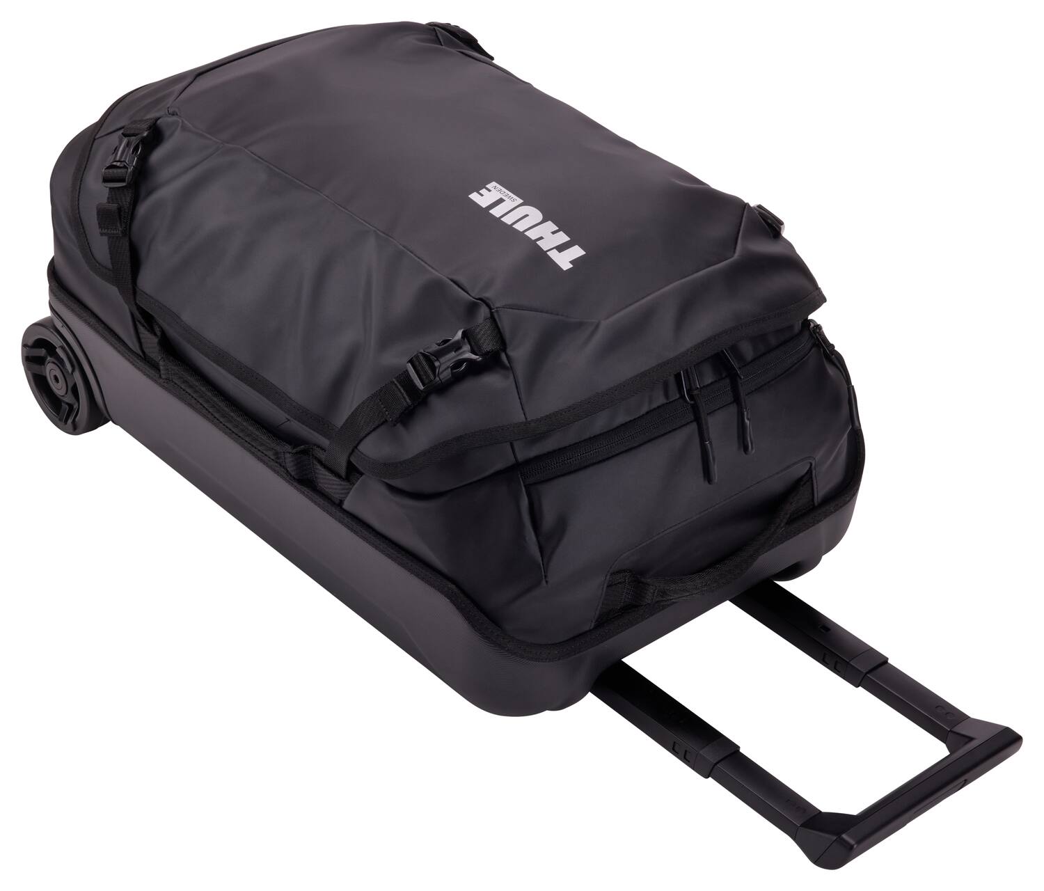 Alt View 5. Thule - Chasm 22" Carry-On Spinner – Lightweight Hard-Shell Travel Case - Black.