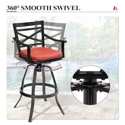 360° Smooth Swivel  
360° Rotation