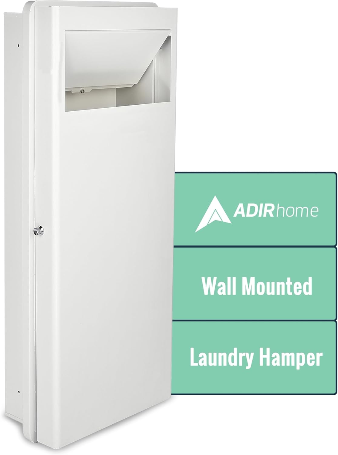 ADIRhome Wall Mounted Laundry Hamper
