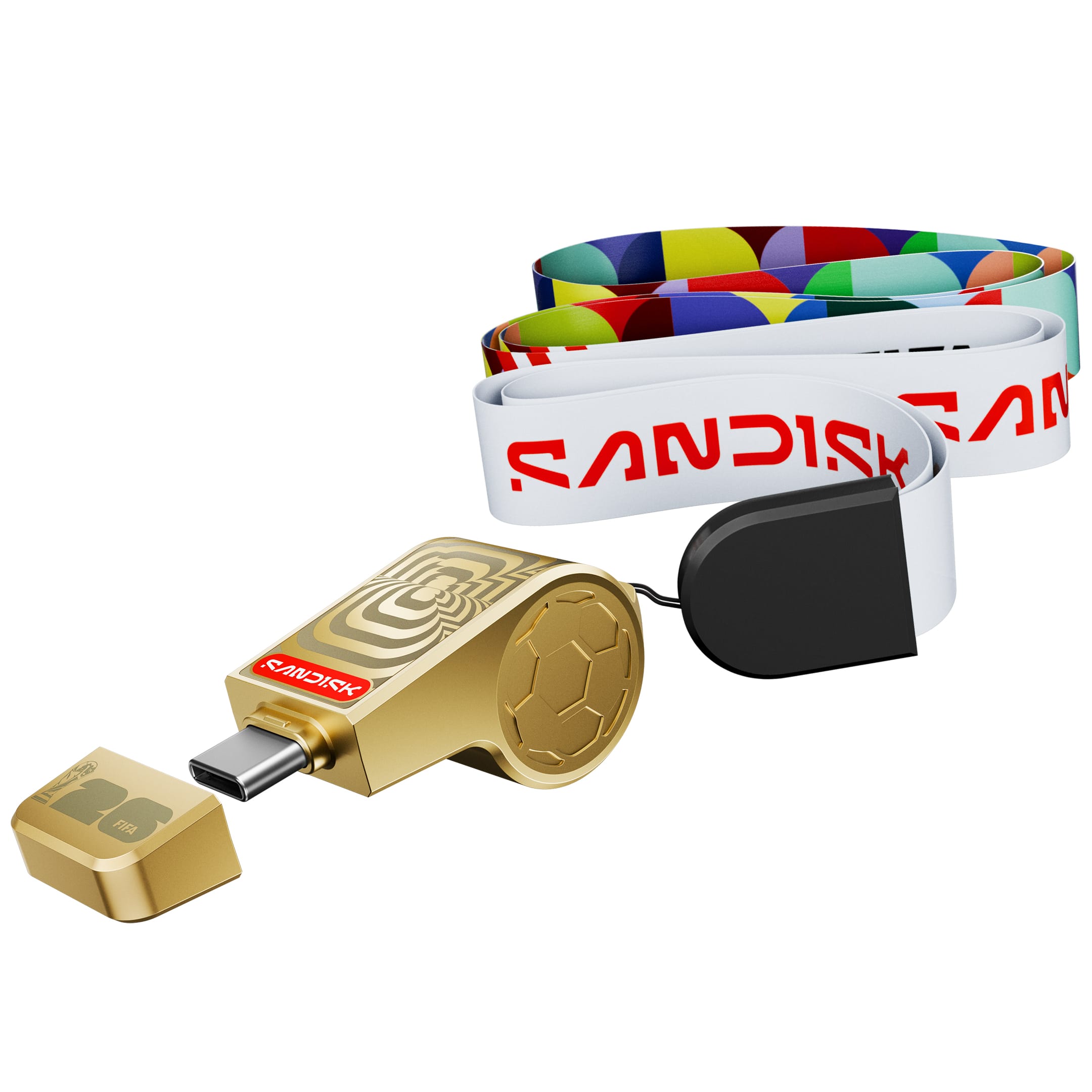 128GB USB-C FLASH DRIVE: FIFA WORLD CUP 2026 EDITION