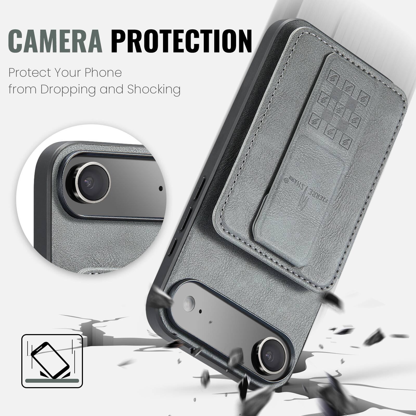 CAMERA PROTECTION  
Protect Your Phone from Dropping and Shocking