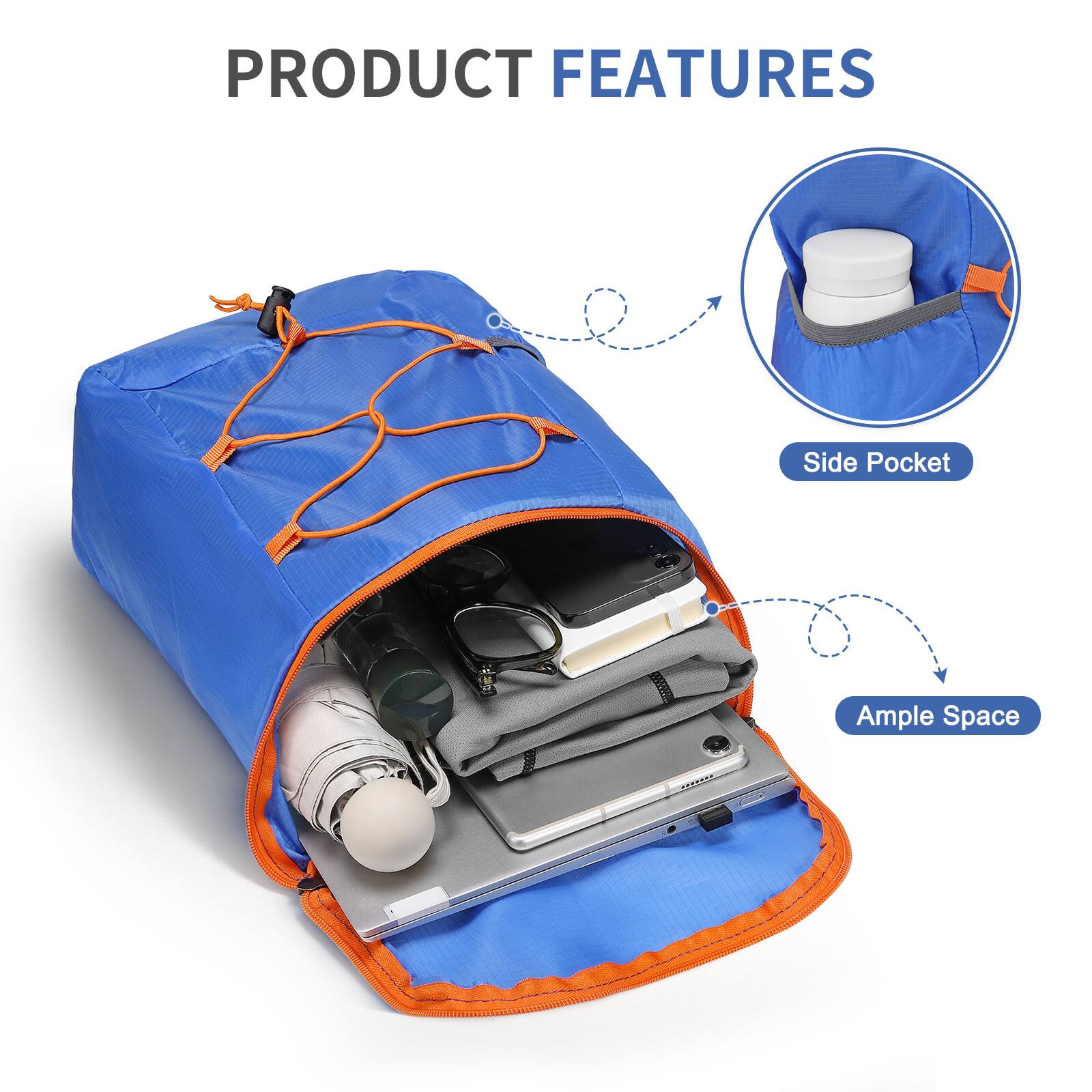 PRODUCT FEATURES

- Side Pocket
- Ample Space