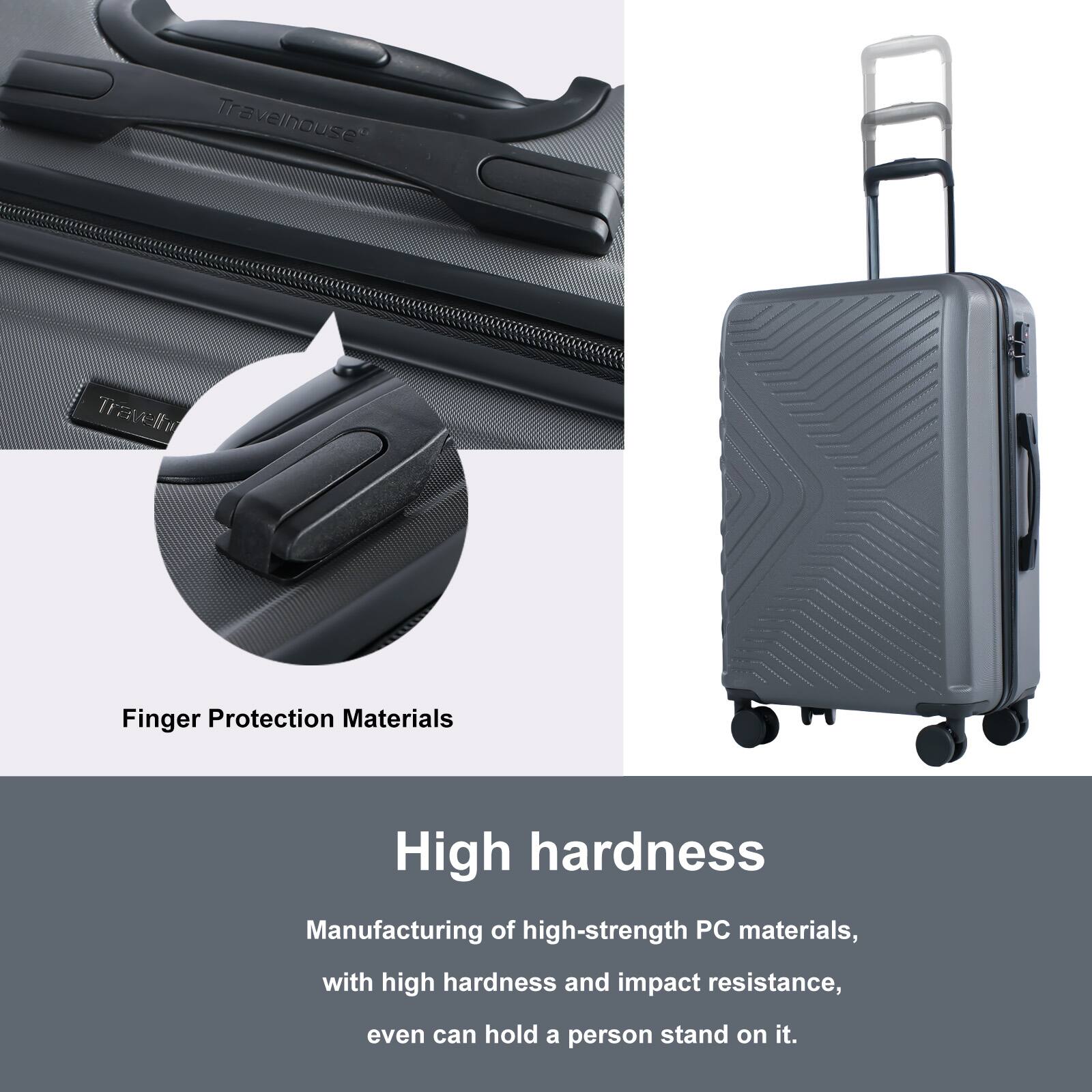 Travelhouse

Finger Protection Materials

High hardness
Manufacturing of high-strength PC materials, with high hardness and impact resistance, even can hold a person stand on it.