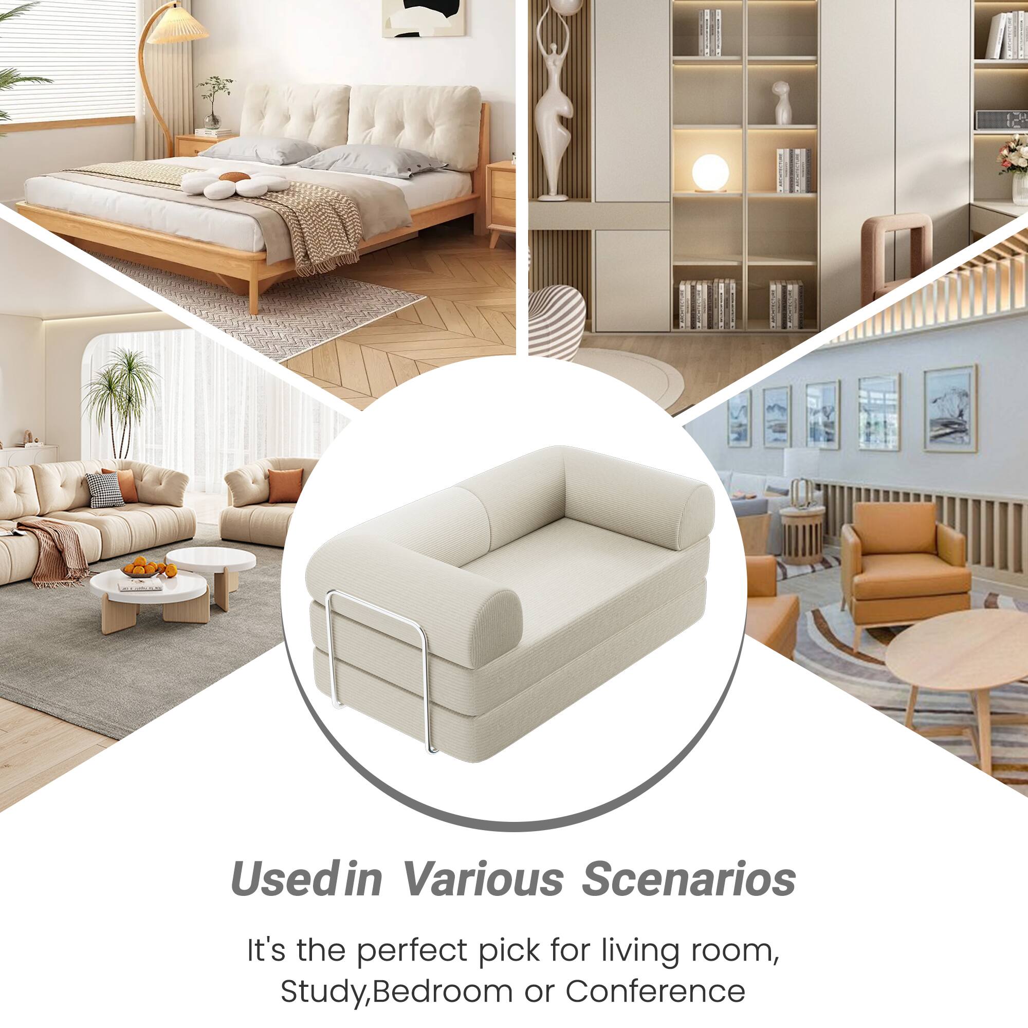 Used in Various Scenarios

It's the perfect pick for living room, Study, Bedroom or Conference