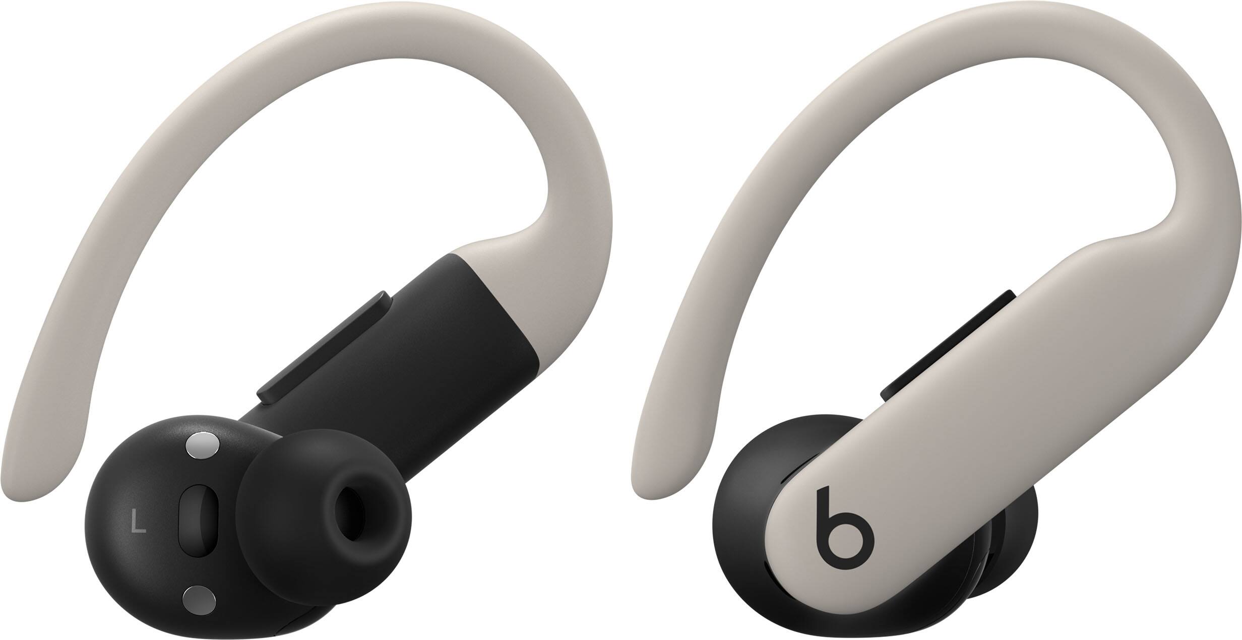 Alt View 1. Beats - Powerbeats Pro 2 True Wireless Active Noise Canceling  Earbuds - Quick Sand & Black.
