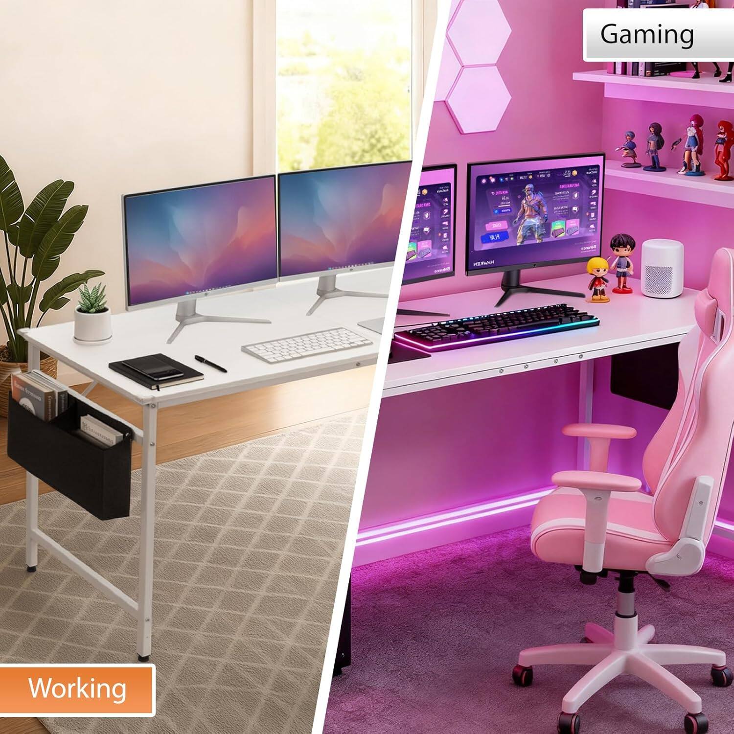 Gaming  
Working