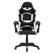 Front. CorLiving - Ravagers Gaming Chair - Black and White.