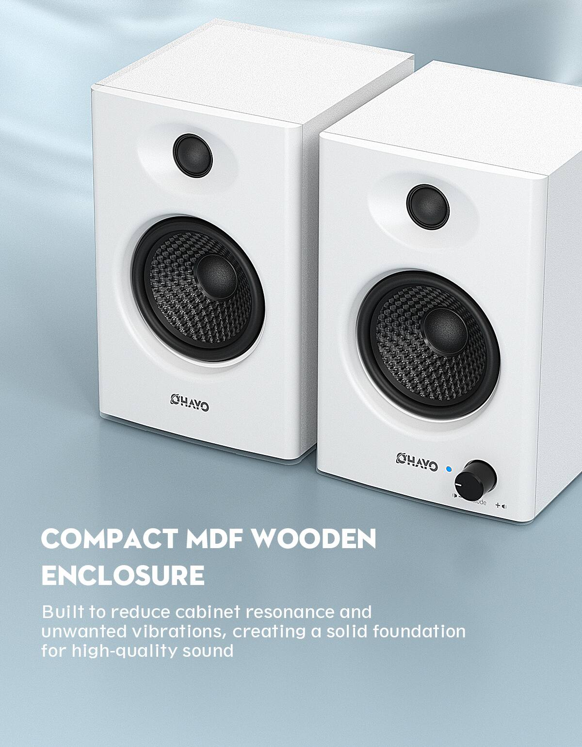 OHAYO CHAYO dde + 1 COMPACT MDF WOODEN ENCLOSURE

Built to reduce cabinet resonance and unwanted vibrations, creating a solid foundation for high-quality sound