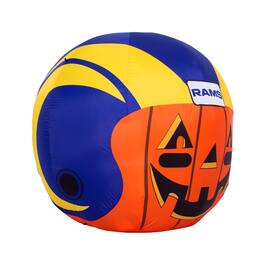 Sporticulture - Los Angeles Rams 4' Inflatable Jack-O'-Helmet - Multicolor