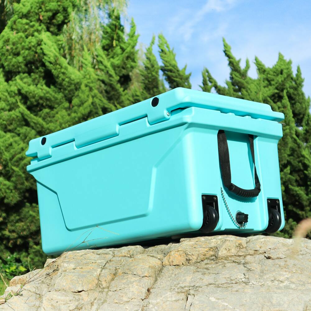 Alt View 9. ELEMENT ACE - Outdoor Camping Picnic Fishing portable cooler 65QT Portable Insulated Cooler Box - Blue.