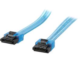 Nippon Labs - 1.5ft SATA3L-1.5FT-BU 1.5 ft. (1.5 ft.) 6.0Gbit/s SATA-III Cable w/Locking Latch Blue 1.5 feet- OEM
