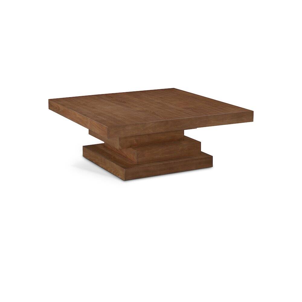Front. Meridian Furniture - Westmount Walnut Coffee Table - Brown.
