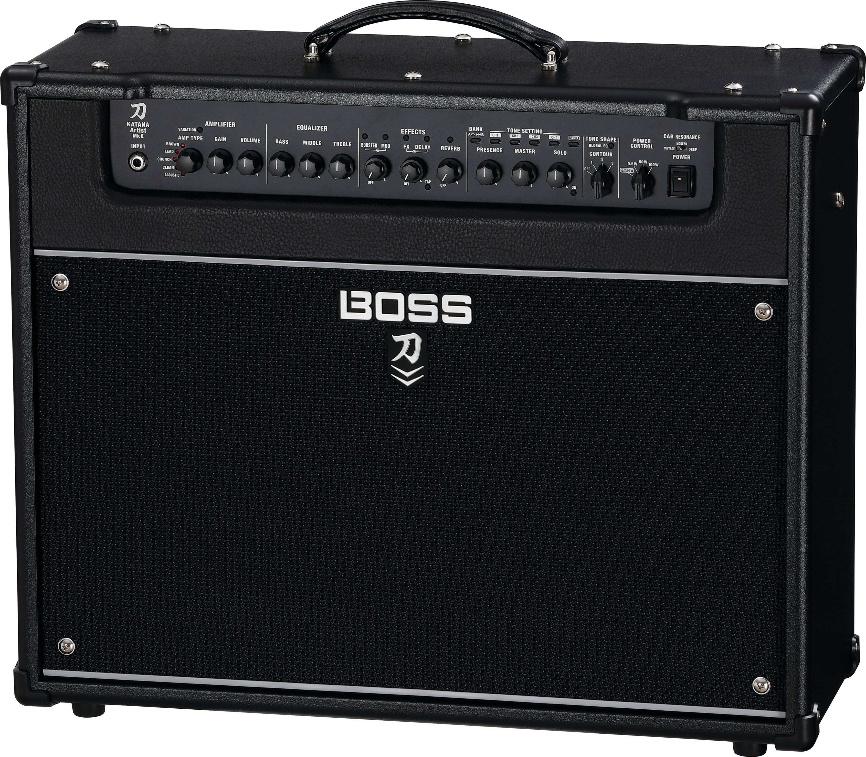 BOSS - 100W 8-Channel Guitar Amp with Waza Speaker & Over 60 Built-In Effects