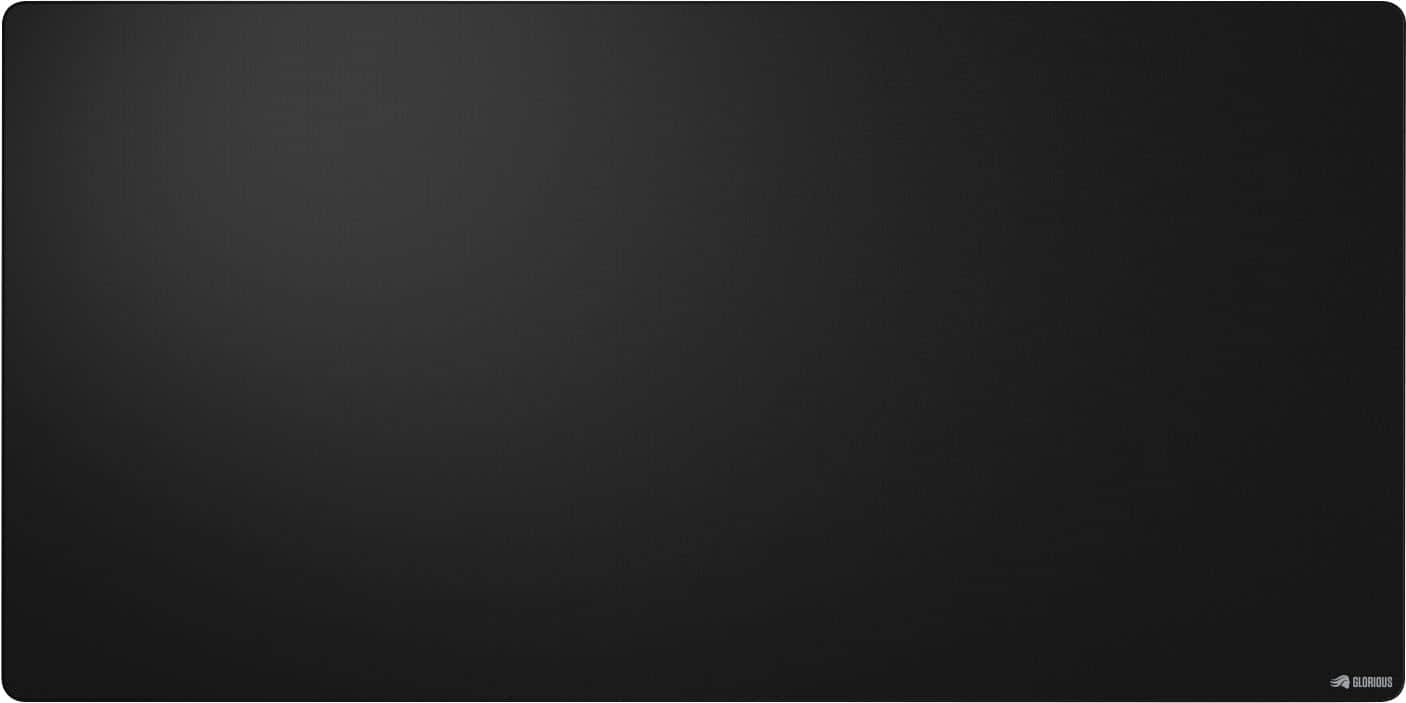 Glorious - GMP 2 Stitched Edge Cloth Gaming Mouse Pad with Spill-proof Surface (3XL) - Black - Front_Zoom