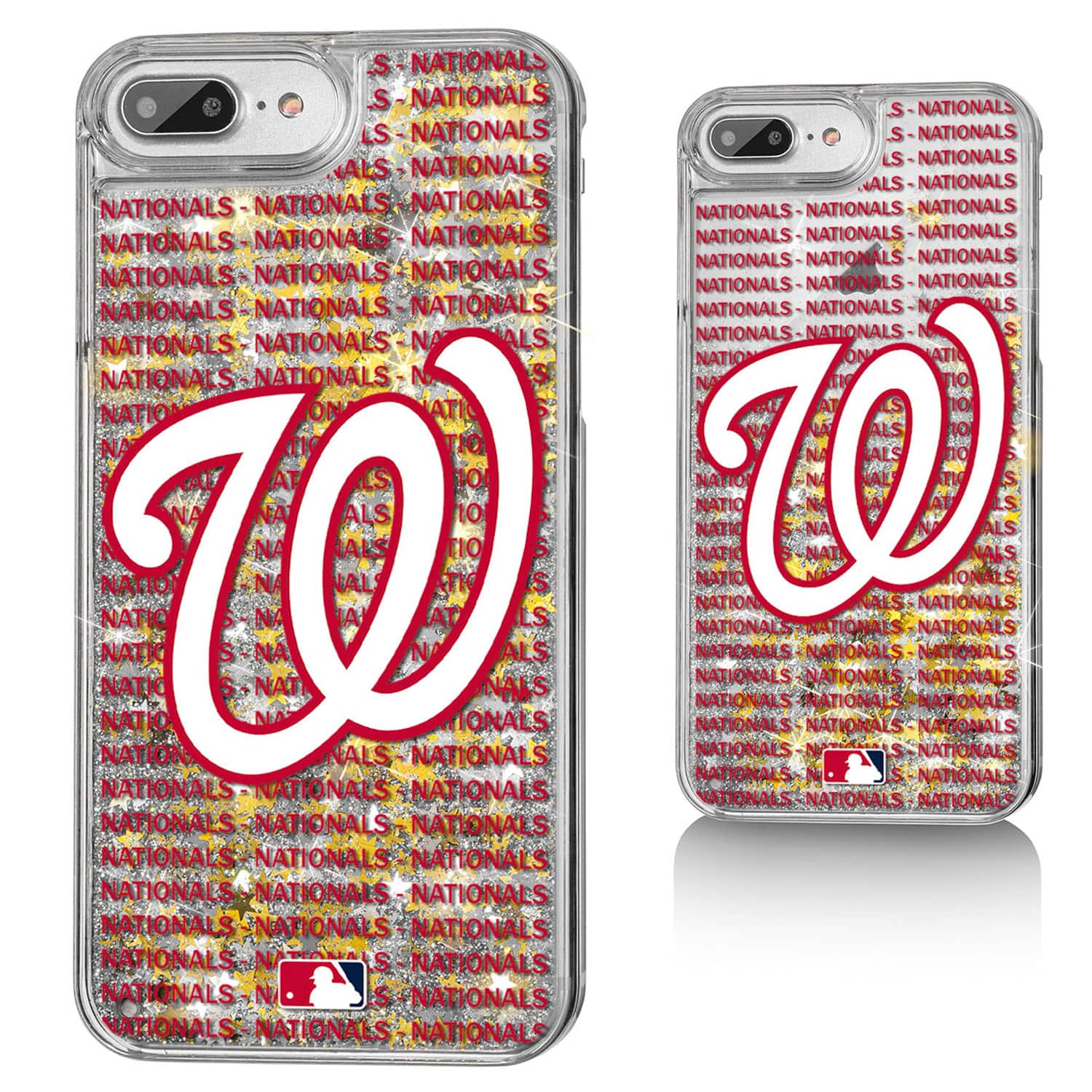 Keyscaper - Washington Nationals iPhone Text Backdrop Design Case - Multicolor