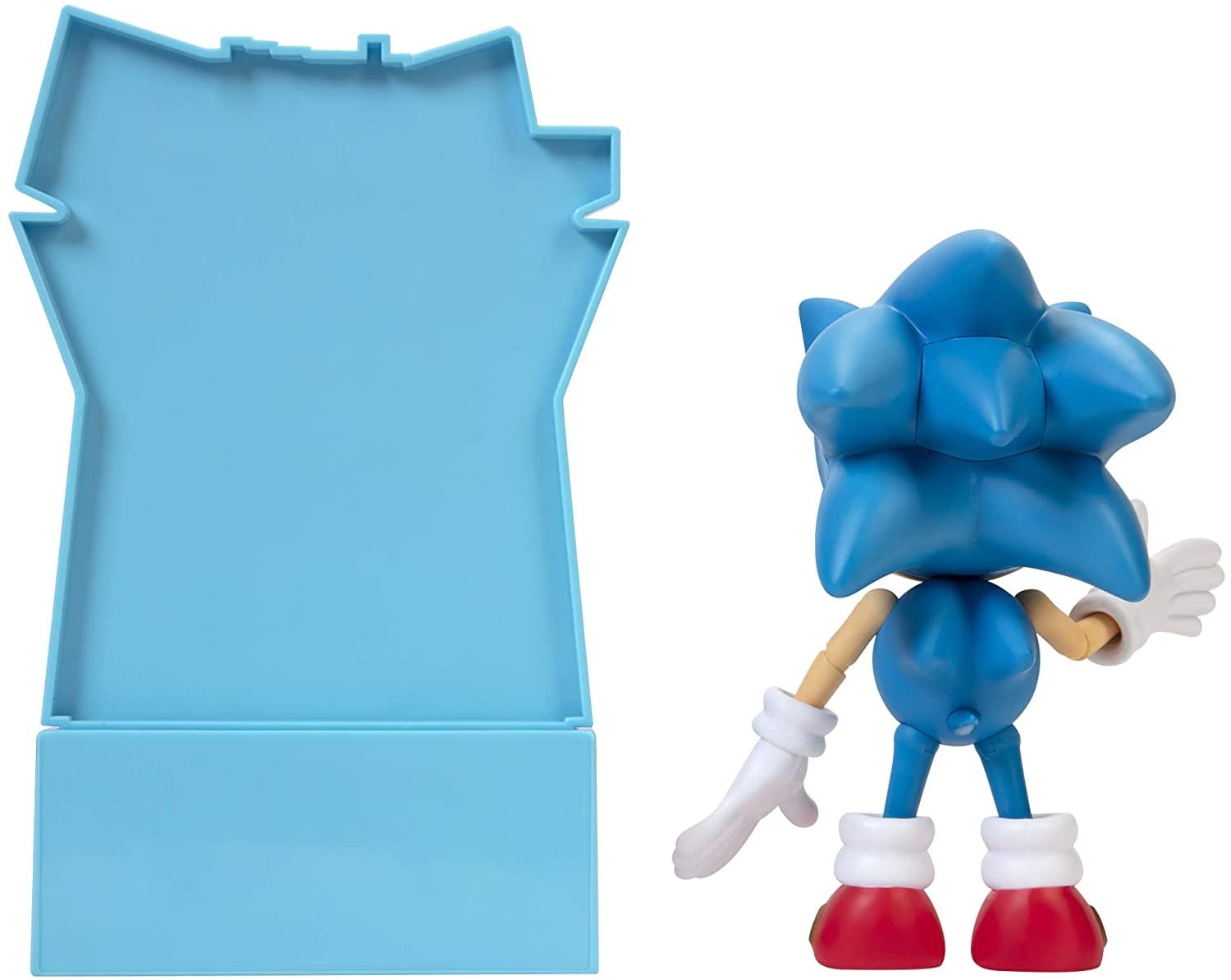 Alt View 2. Jakks Pacific - Sonic the Hedgehog 6 Inch Collector Edition Action Figure - Blue.
