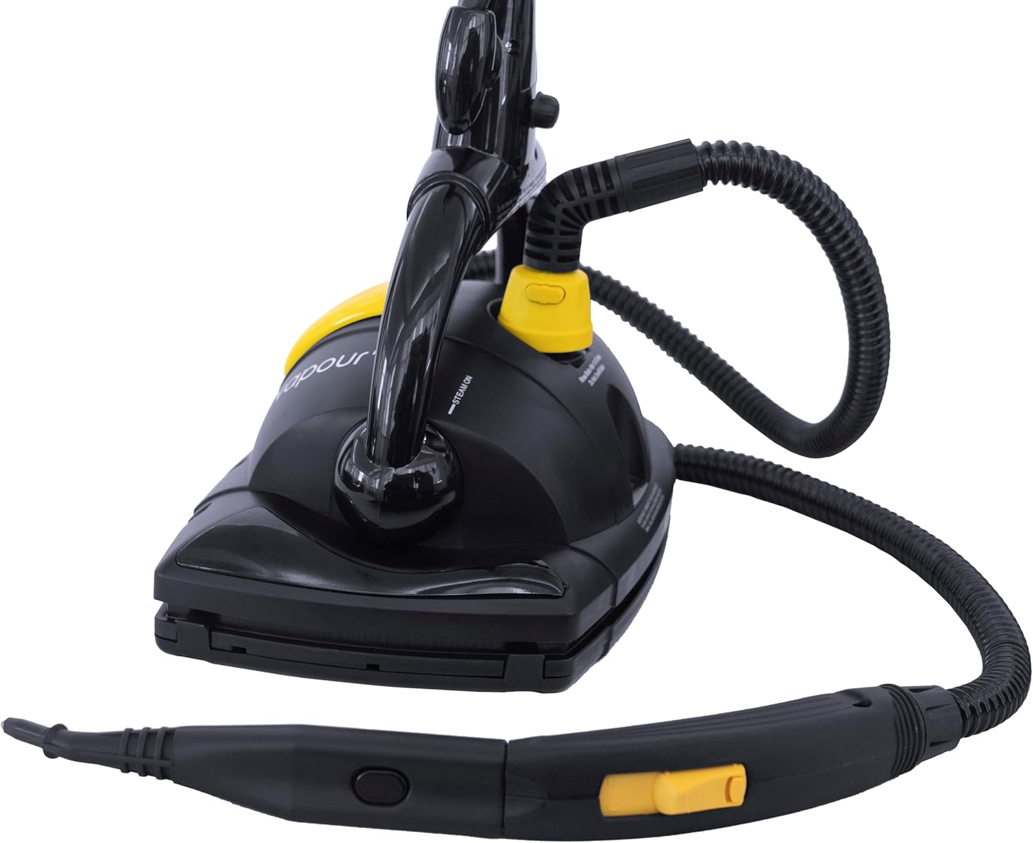 Alt View 7. Euroflex - Euroflex Vapour Plus 18-Piece Steam Mop - Black.