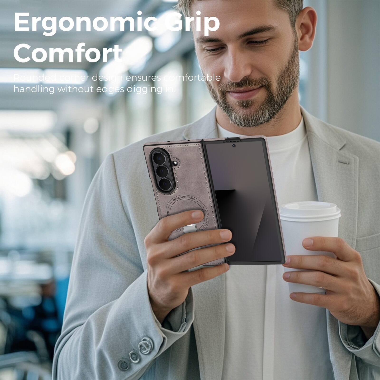 Ergonomic Grip Comfort

Rounded corner design ensures comfortable handling without edges digging in.