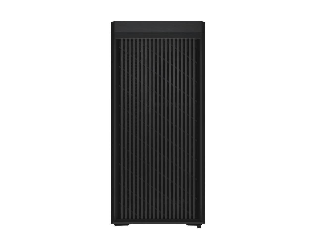 Alt View 5. Lian Li - Vector V150 INF Micro ATX PC Case, Infinity Mirror Front Panel, 2 x 140mm + 1 x 120 mm ARGB PWM Fans, V150INFX - Black.