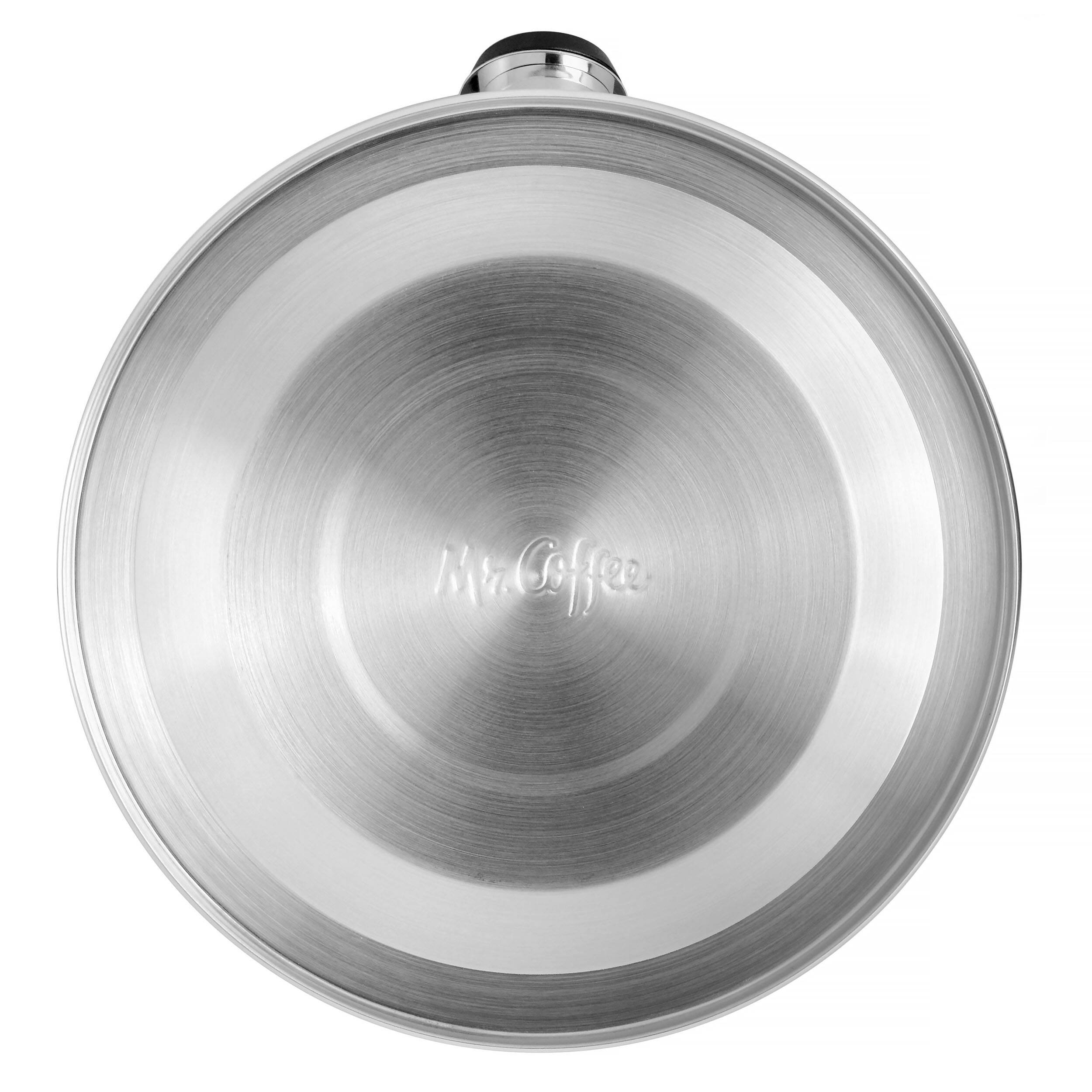 Alt View 5. Mr. Coffee - Mr. Coffee Flintshire 1.75 Quart Whistling Stovetop Tea Kettle in Purple - Purple.