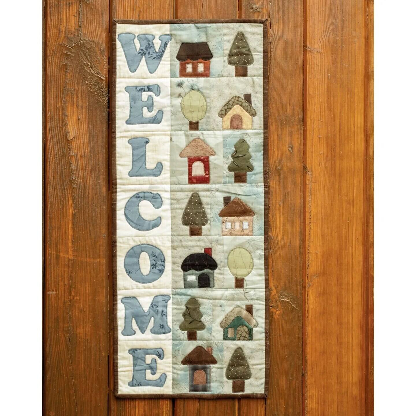 Alt View 2. AccuQuilt - GO! This & That Fabric Cutting Dies-GO! Small Houses by Reiko Kato - Pink.