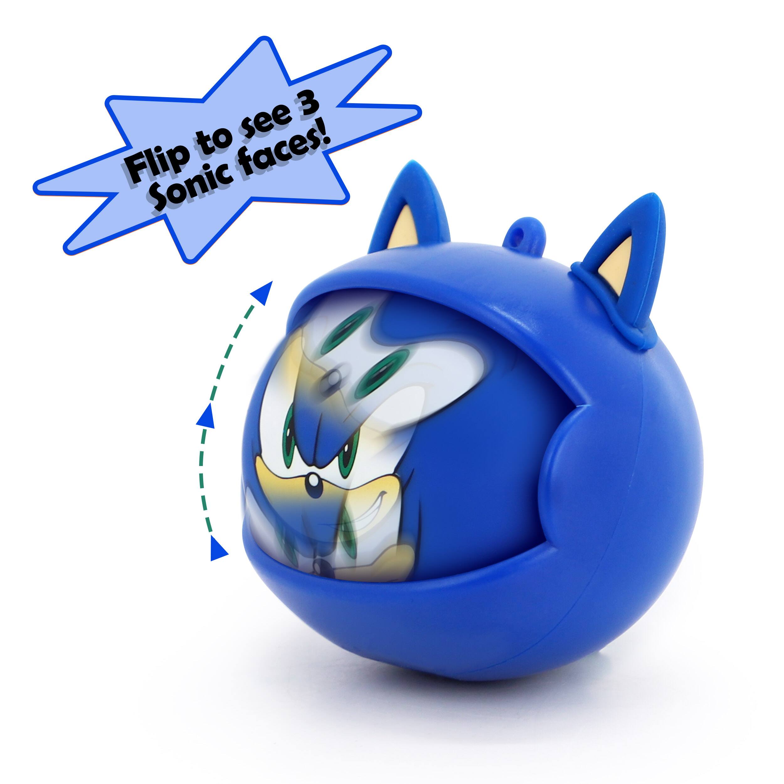 Flip to see 3 Sonic faces!
