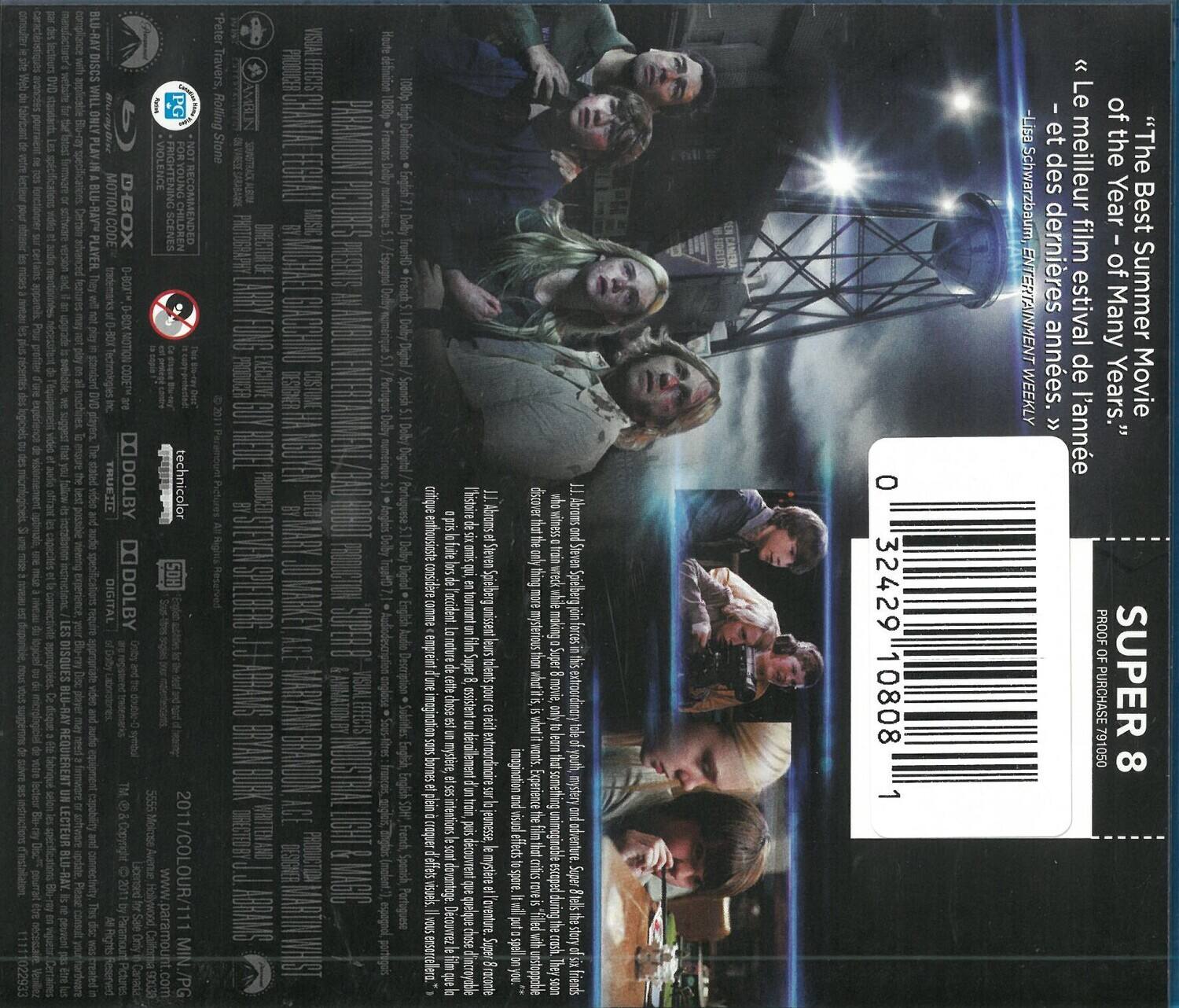 Alt View 1. Super 8   - BLU-RAY.