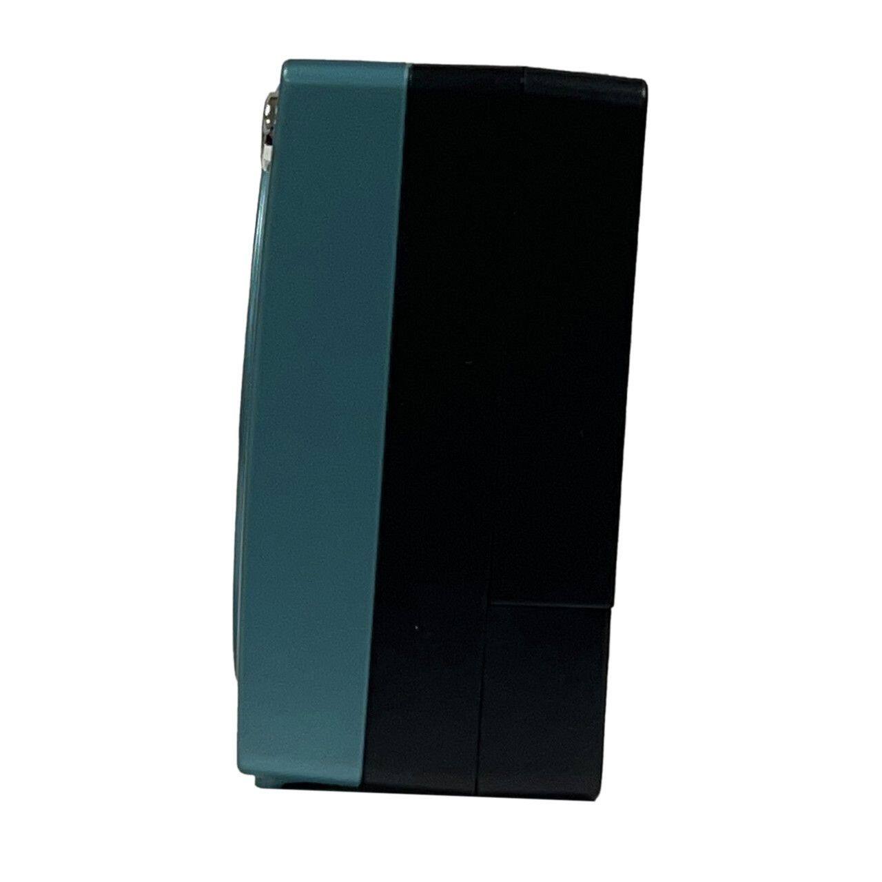 Back. Seiko - Seiko 2.6" Fuji II Bedside Alarm Clock - Metallic Green - Metallic Green.