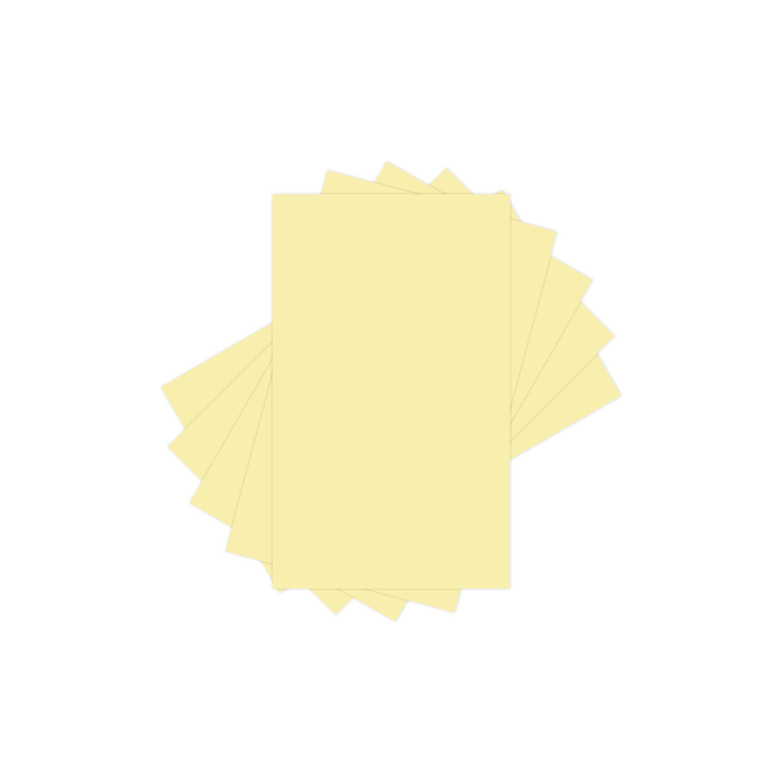 Alt View 1. Lettermark - Lettermark Colors 30% Recycled 8.5" x 14" Colored Paper, 20 lbs., Canary, 500 Sheets/Ream (94292RM).