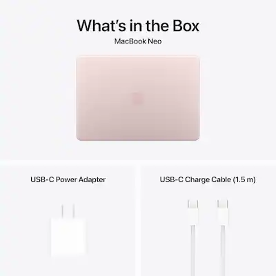 13 inch MacBook Neo Apple A18 Pro chip with 6core CPU and 5core GPU 8GB Memory 256GB SSD Blush MHFH4LL/A - Best Buy 13 inch MacBook Neo Apple A18 Pro chip with 6core CPU and 5core GPU 8GB Memory 256GB SSD Blush MHFH4LL/A - Best Buy