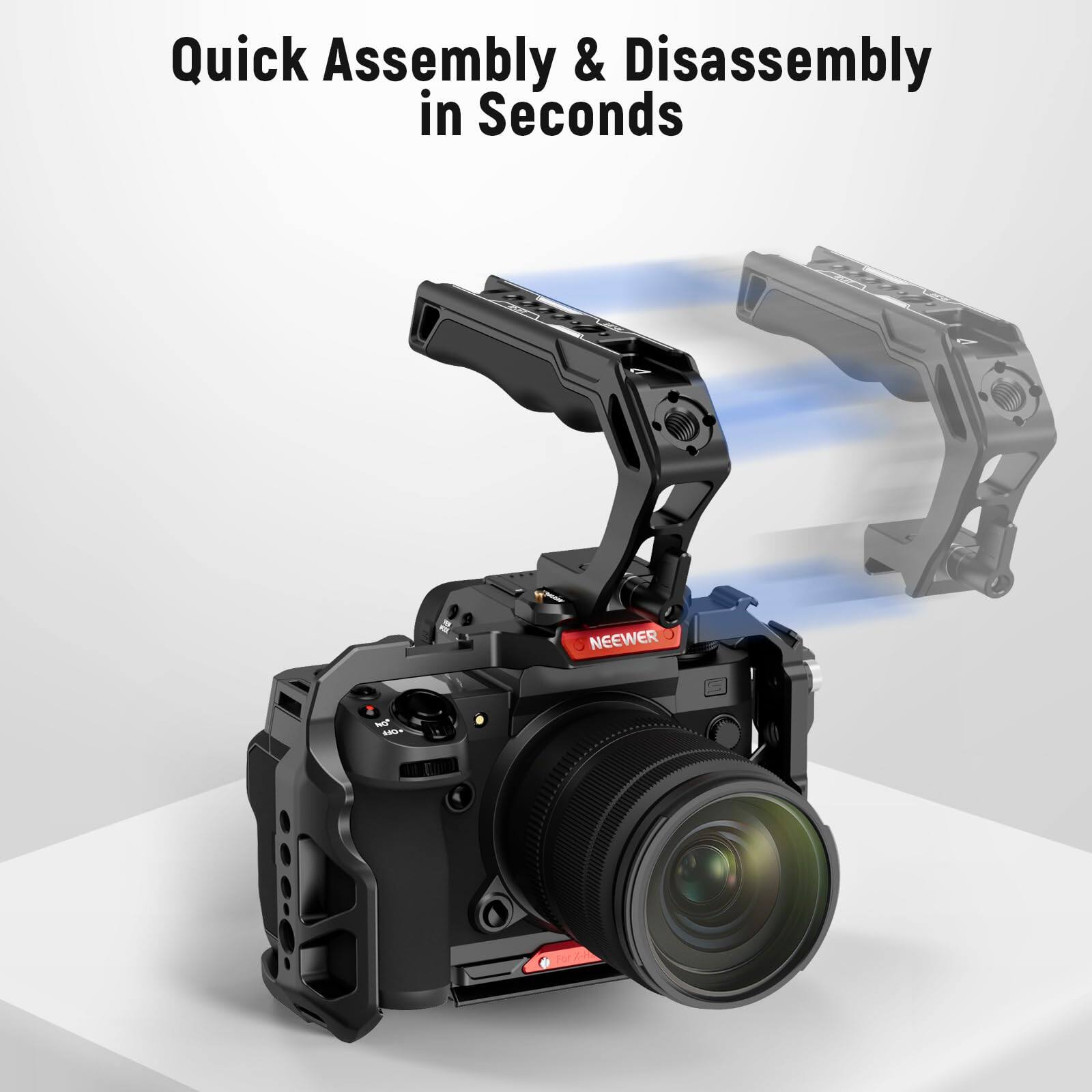 Quick Assembly & Disassembly in Seconds

NEEWER