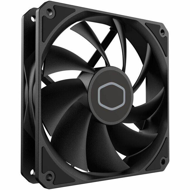 Front. Cooler Master - Cooler Master MF120 Lite Cooling Fan - 70.50 CFM Maximum Airflow - 1750 rpm - Liquid Cooler Cooler - Black - Black.