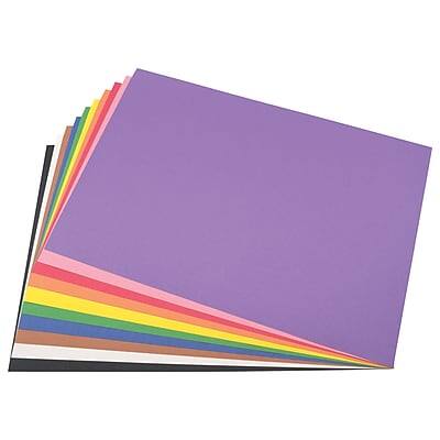 Alt View 2. Prang - 12" x 18" Construction Paper, 50 Sheets/Pack - Assorted.
