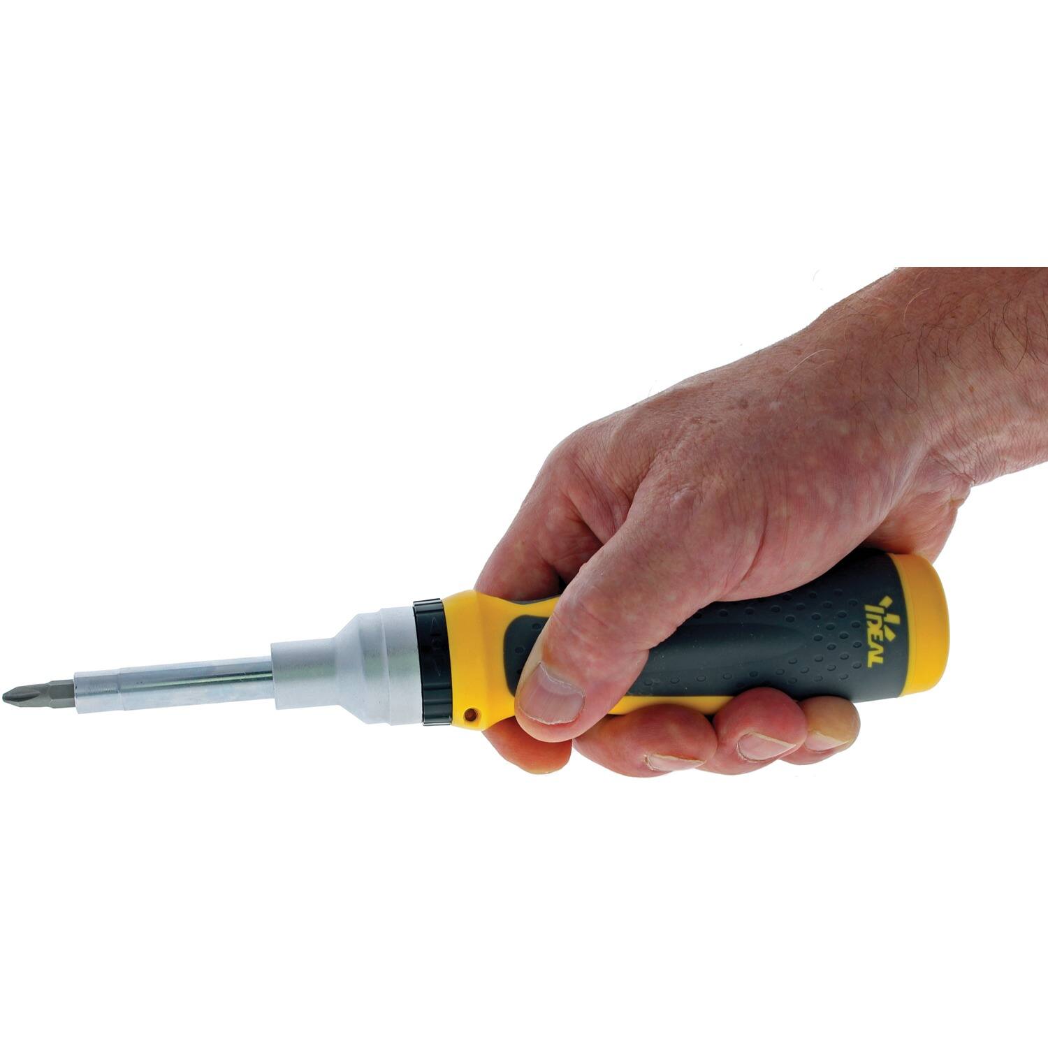 Alt View 7. IDEAL - 21-in-1 Twist-A-Nut Ratcheting Screwdriver.