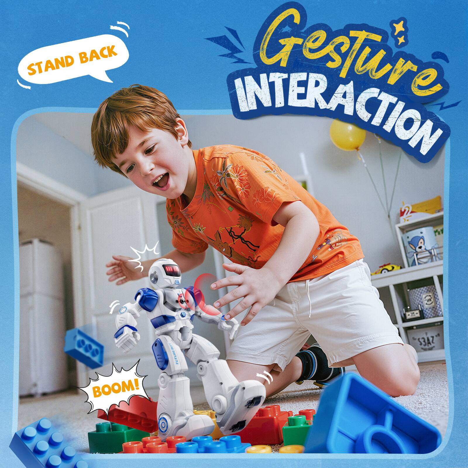 STAND BACK  
Gesture Interaction  
BOOM!  
FUTURE!  
PMF S3AZ