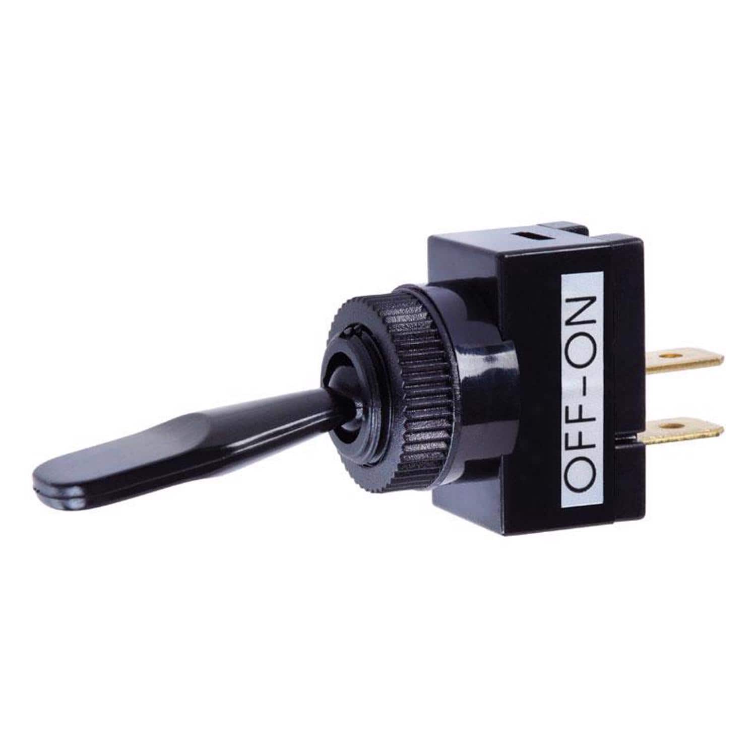 Jandorf - 20 amps Single Pole Toggle Automotive/Marine Switch 1 pk - Black
