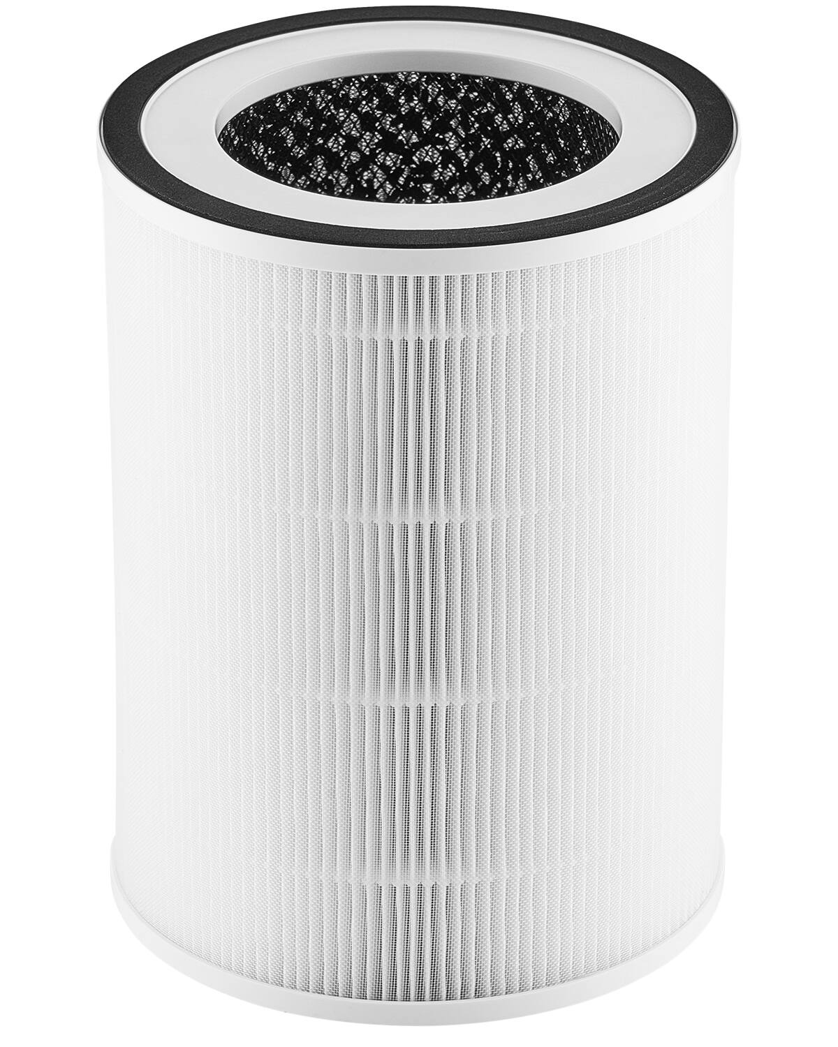 Front. VEVOR - Air Purifier Replacement Filter, H11, 2-in-1 Compact & Lightweight Replacement Filter with PET Pre-Filter - White.